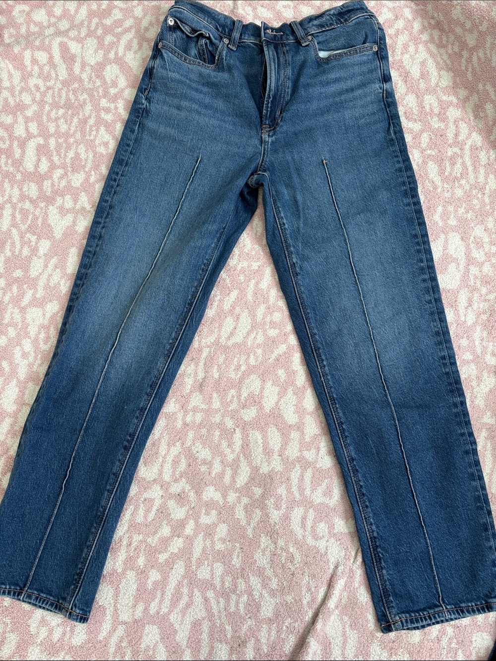 American Eagle Outfitters women’s Straight Jeans in Mid Blue